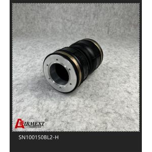 SN100150BL2-H Black Air Suspension Spring Double Convoluted Airbag Shock