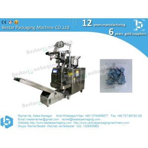 Automatic counting packaging machine for screw