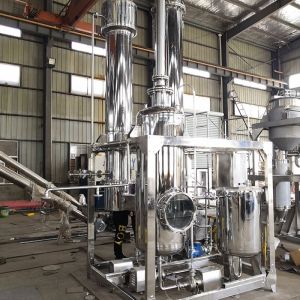 CE 5.6kw 200l Ethanol Falling Film Evaporator