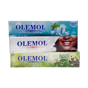 OLEMOL Natural Herbal Multi Care Toothpaste 140g - 360° Oral Protection Dental
