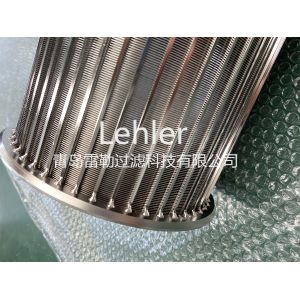 Cylinder 6000mm SS304 0.1mm Slot Wedge Wire Screen