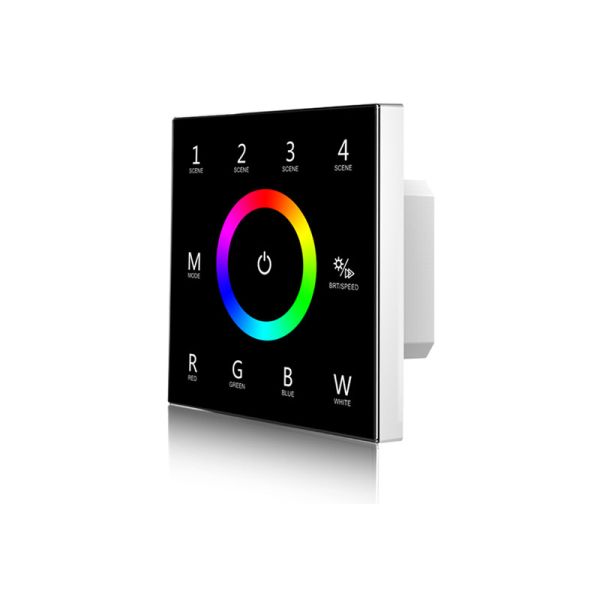 Buy Led RGBW Strip Controller DC12-24V 4A/4CH Output Wall Mount Touchable Panel at wholesale prices
