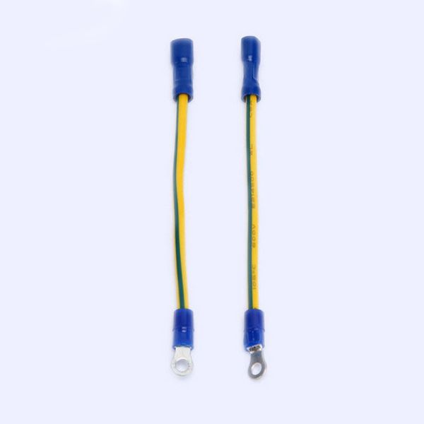 Buy Versatile Application Non-Insulated Copper M8 Ring Terminal Wire Harness with TE at wholesale prices