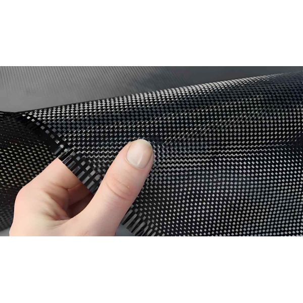 Buy Custom Carbon Fiber Fabric Sheets Woven For Industrial Applications at wholesale prices