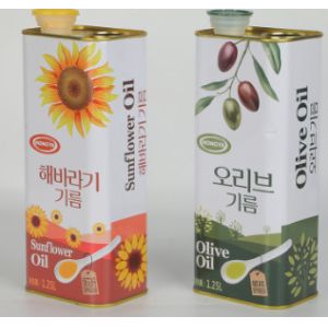 178*121*H275mm Non Toxic Tinplate Cooking Oil Bucket