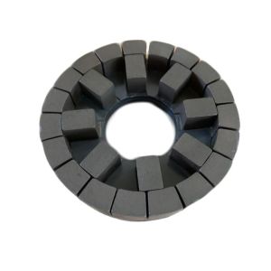 Polishing Granite Slabs Tiles with Diamond Calibration Wheels Round Abrasive