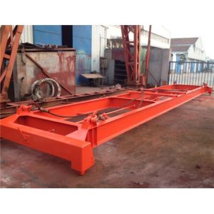 China 40 feet semi-auto container spreader on sale
