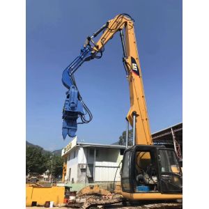 Second Hand Hydraulic Excavator CAT 330C With Vibropile Hammer