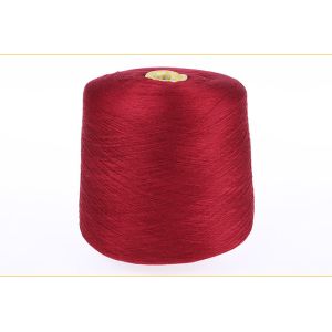 Twist Colored Anti Pilling Ne 30s Spun Polyester Thread For Kintting And Weaving