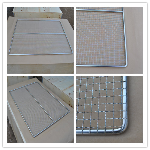 304 316 l Food Grade Stainless Steel Wire Mesh Trays For Dehydrator