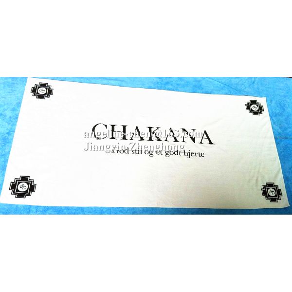 Buy 80%polyester 20%polyamide microfibre bath towel with embroidery logo at wholesale prices