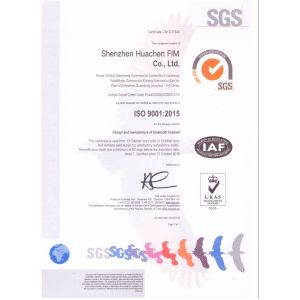 Shenzhen Huachen FIM Co., Ltd. Certifications