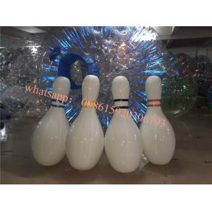 bowling alley, plastic bowling pin ,inflatable human bowling game ,bowling