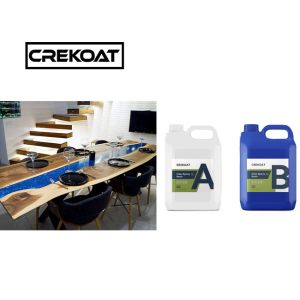 Crystal Clear Deep Pour Epoxy Resin BPA Free 3D Casting Low Viscosity