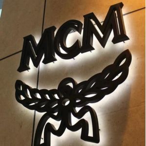 New LED acrylic backlit 3d billboard letter logo