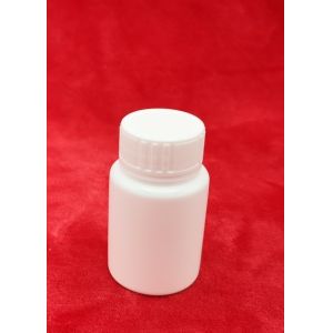 Lightweight Plastic Pill Bottles With Cap 100ml Capacity White Color P - F100