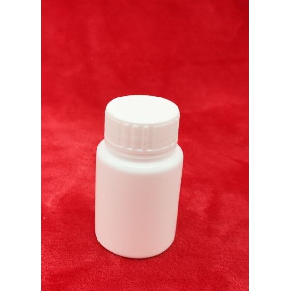 Buy Lightweight Plastic Pill Bottles With Cap 100ml Capacity White Color P - F100 Model at wholesale prices