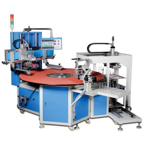 Multi Station Screen Printing Machine Rotary Table For Vans New Balance Puma