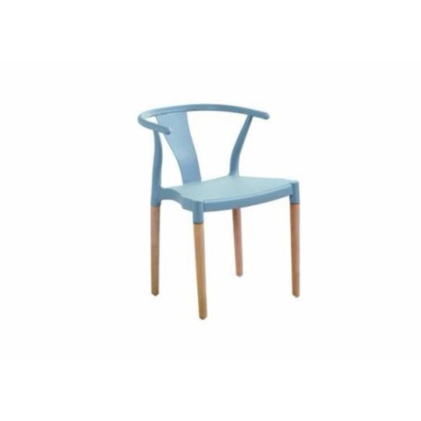 Buy Household Restaurant Pp Seat Molded Plastic Dining Chair at wholesale prices