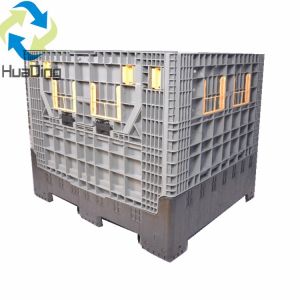 Hot Sale transport Folding container Plastic collapsible pallet box