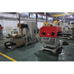 Fully Automatic Coiling Handling Process Roll Feeder Straightener Decoiler Line