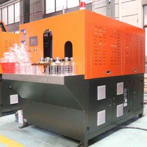 Plastic Container Automatic Blow Molding Machine With Anti - Vibration Structure