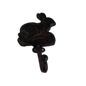 Antique Cute Rabbit Cast Iron Hat Hooks Cast Iron Crafts