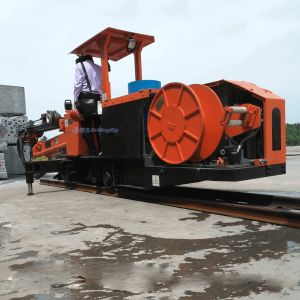 Rail Mounted Drilling Jumbo DFJ-1R14, Single Boom Mining Drill Jumbo