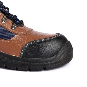 Steel Toe Slip Oil Resistant Low Cut Metal Eyelets Comfortable EVA Insole Rubber