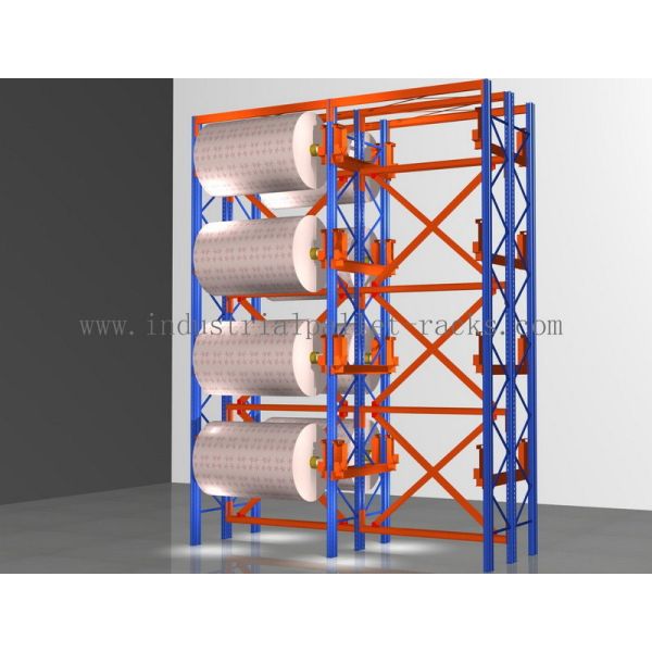 Buy Industrial Heavy Duty Pallet Rack , Adjustable Rolling Storage Racks at wholesale prices