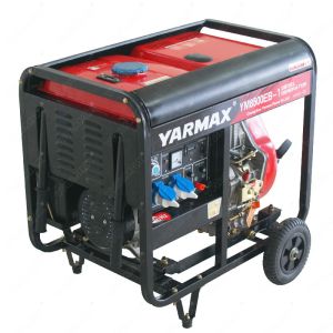 5.5KW Single Phase Portable Diesel Welding Generator YM8700 25A 50-180A 25-30V