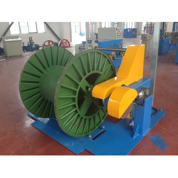 Buy Wire Take Up PVC Extruder Machine Big Shaft Cable Sheathing Line at wholesale prices