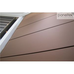 High Strength Terracotta Facade Panels No Radiation With Fire - Resistance