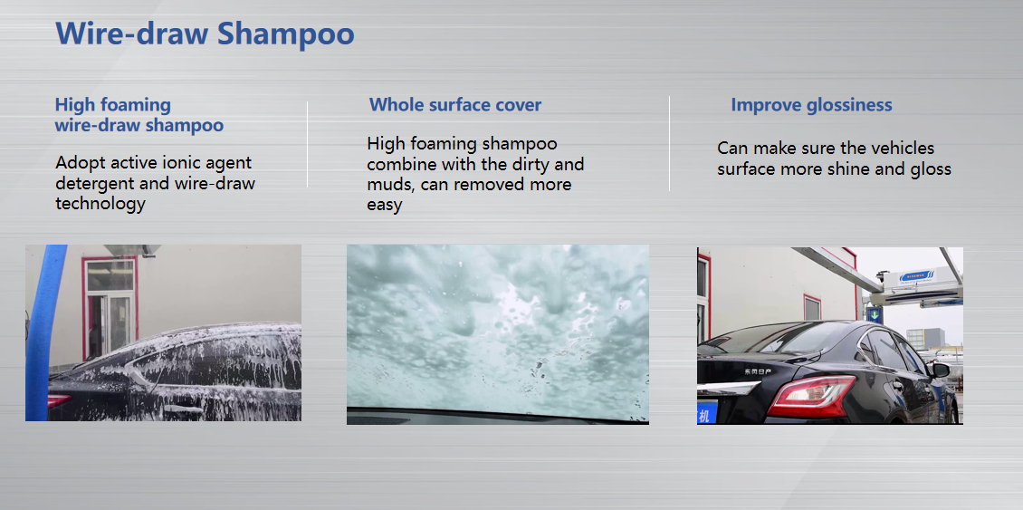 HP231 Unattended Touchless Car Wash Machine with Dryer and Bright Wax Spray System