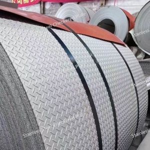 Anti Slip Stainless Steel Checkered Plate Sheet 316L / 1.4404 SS Plates