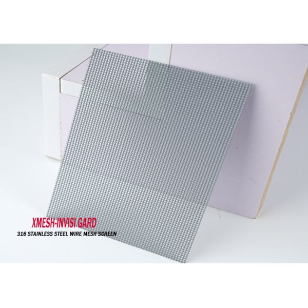 Buy Powder Coated Stainless Steel Security Mesh For Window Screen at wholesale prices