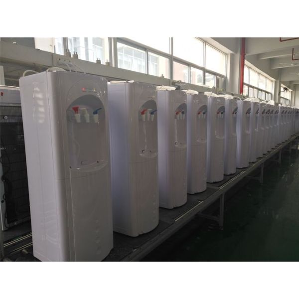 High Efficiency Desktop Tabletop Water Dispenser , Countertop Water Cooler Hot And Cold 2