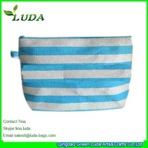 Quality LUDA Cheap Straw Handbags Women Straw Clutch for sale