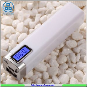 Portable power bank Led lipstick charger for mobile charger