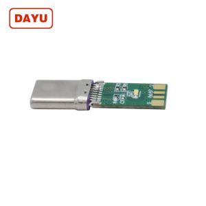 3.0 USB C Connector With LED Light High Durability For Mobile Computer