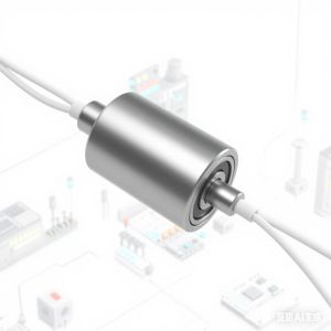 2A Rotating Slip Ring Electrical Rotary Joints ISO 9001 Certified
