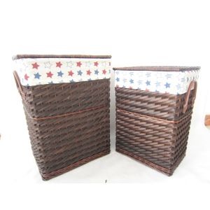 Quality wicker laundry basket for sale