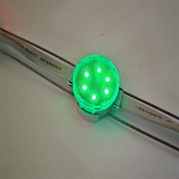 40mm Single Color DC24V IP67 SMD3535 LED Node Dot String Pixel Point Lights for Facade Lighting