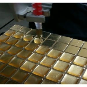 Automatic Grade Glue Dispensing Machine for Marble Mosaics to Mesh Customized