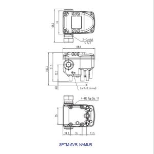 SPTM-5V Smart Electric Control Valve Position Transmitter Pneumatic Parts