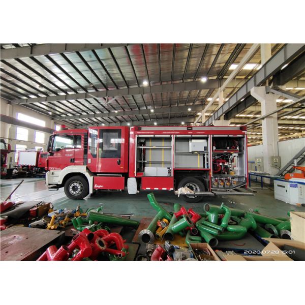 Buy CCC RHD Foam 213KW Q235A Water Tanker Fire Truck at wholesale prices