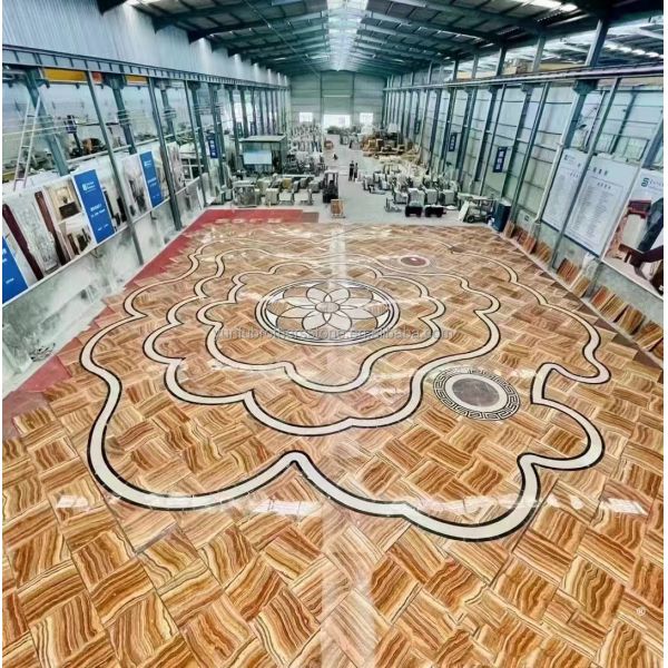 Polished Black Sea Onyx Marble Translucent Texture for Interior Wall Panel Decoration