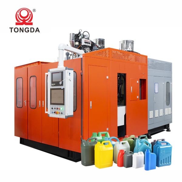 Buy Fully Automatic HDPE Plastic Bottle Making Machine Extrusion For Jerry Can at wholesale prices
