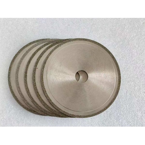 200mm 4.5mm Thickness Electroplated Bonded CBN Wheels For Fluting And Slotting