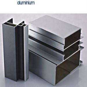 Anodized Window Aluminum Profile Thermal Insulation With Double Glass